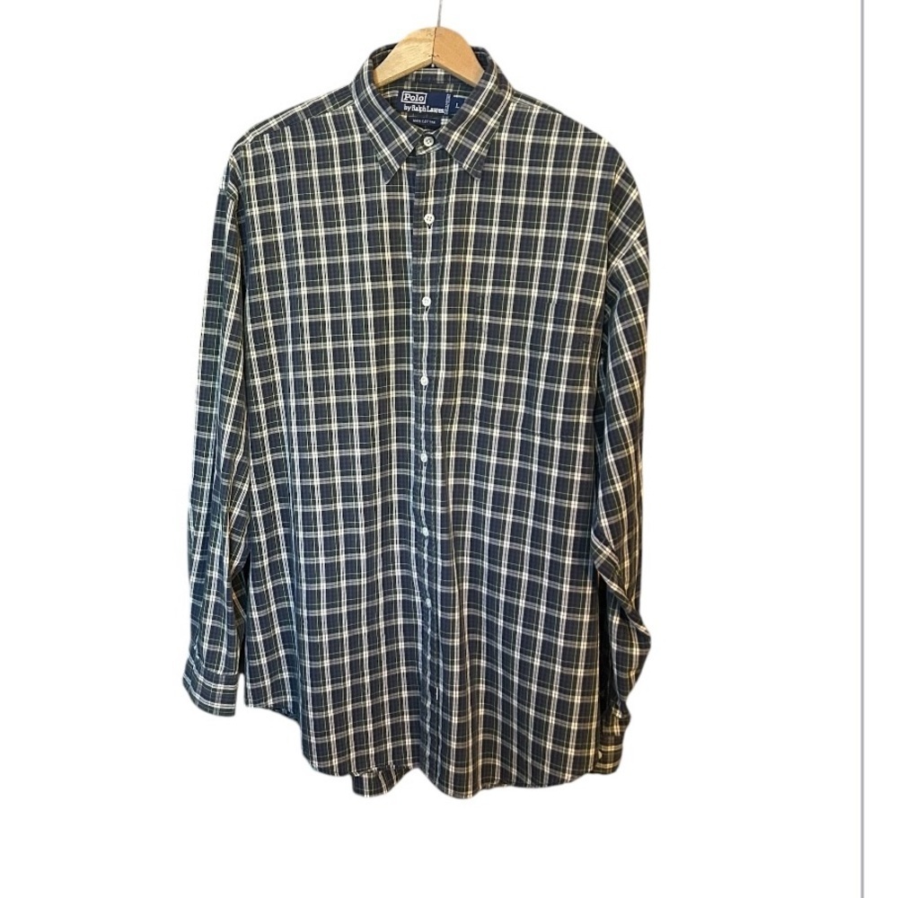 Polo by Ralph Lauren Plaid Casual Button Down Shirt